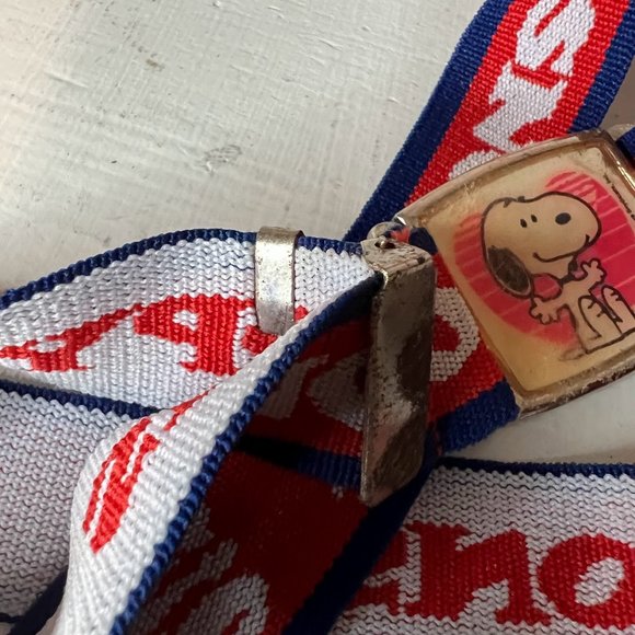 Rare Vintage Snoopy Peanuts 1950s Adjustable Elastic Belt main image 9